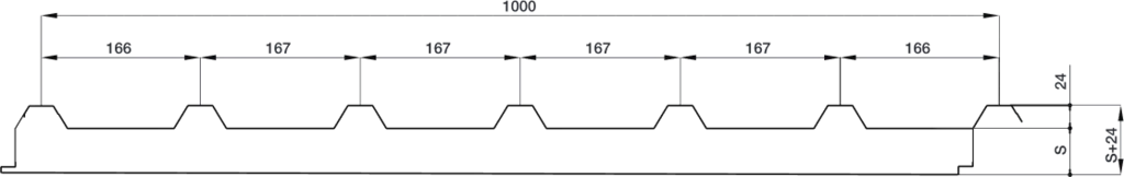 NRP7 Rock Wool section