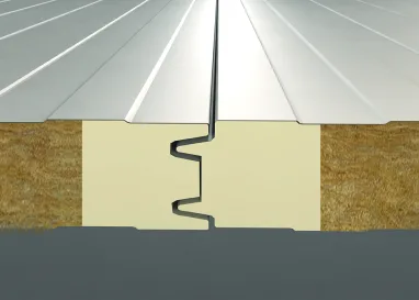 Exposed Fixing Wall - Hybrid connection detail