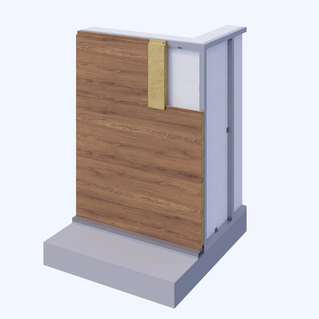 SIDING 500 Rock Wool application photo