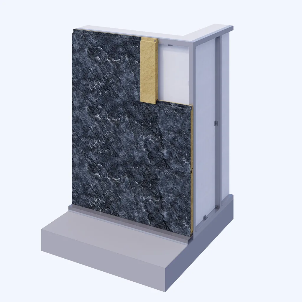 SIDING 500 Rock Wool application photo